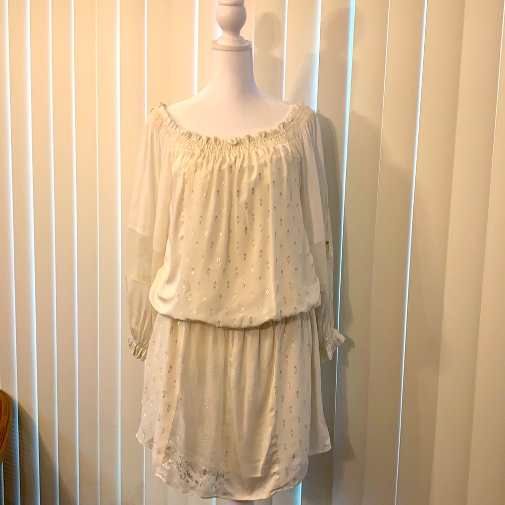 Boho Hale Bob Silk drop waist dress